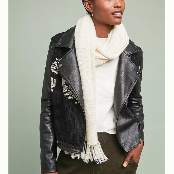 Anthropologie vegan leather jacket - Picture 3 of 4